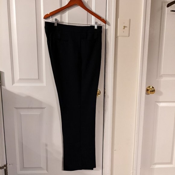 Anne Klein Compression Pant, Black, Size 16 - Picture 7 of 8